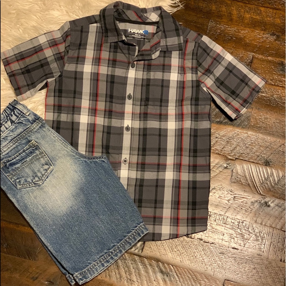 Tony Hawk boys button up